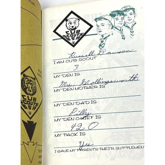 Lot 4 VTG 1960-70-80 Boy/Cub Scouts of America BOOKS Songbook Sparklers Bear EUC - Picture 3 of 16